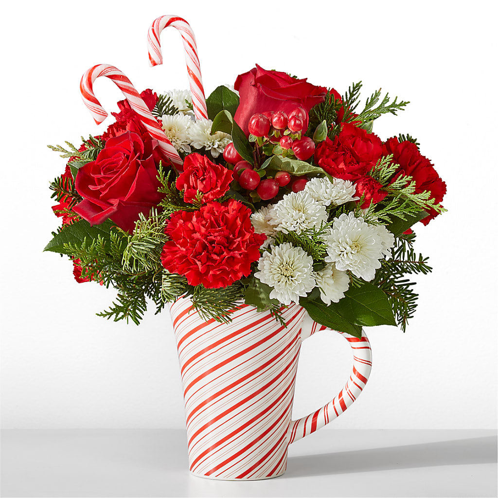 Peppermint Swirl Mug – C & D FLORAL LTD, Pincher Creek AB