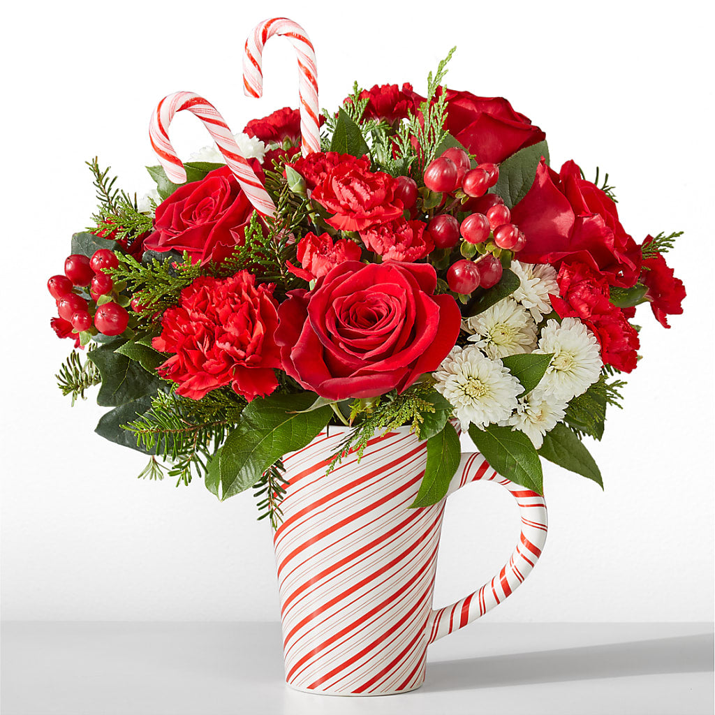 Peppermint Swirl Mug – C & D FLORAL LTD, Pincher Creek AB