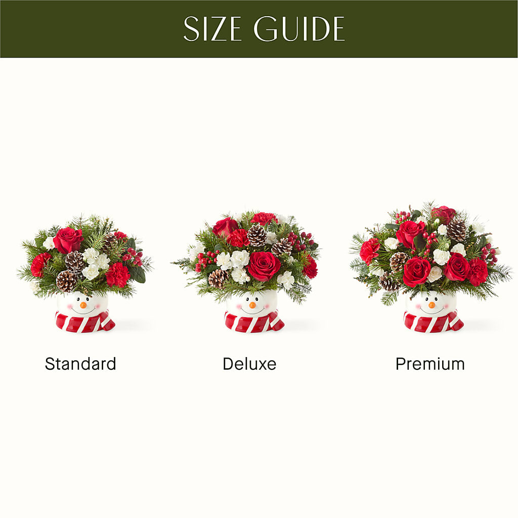 Jolly Snowman Bouquet – C & D FLORAL LTD, Pincher Creek AB