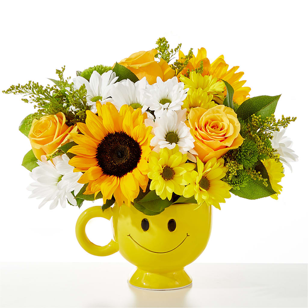 Be Happy Bouquet – C & D FLORAL LTD, Pincher Creek AB