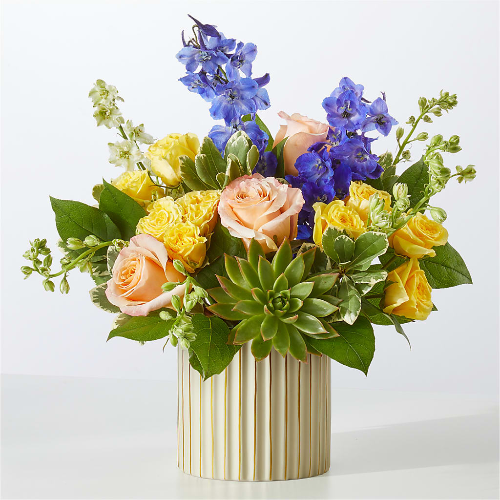 Cobalt Reverie Bouquet – C & D FLORAL LTD, Pincher Creek AB