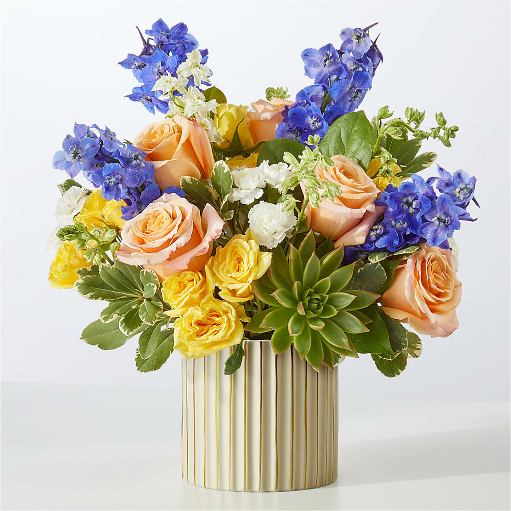 Cobalt Reverie Bouquet – C & D FLORAL LTD, Pincher Creek AB
