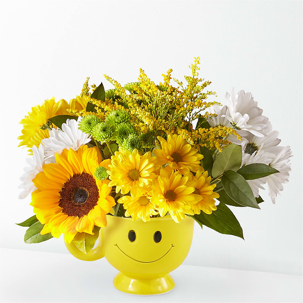 Joyful Smiles Bouquet – C & D FLORAL LTD, Pincher Creek AB