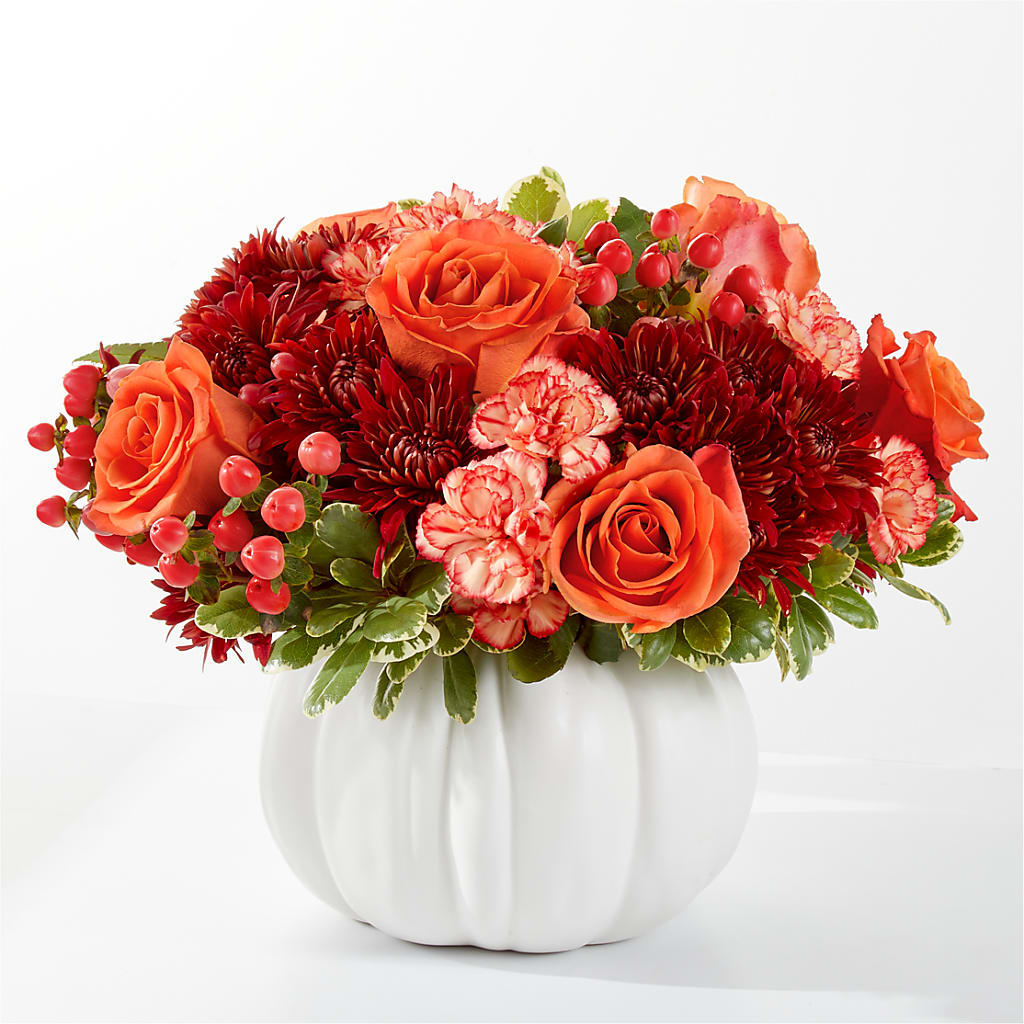 Autumn Air Pumpkin Bouquet – C & D FLORAL LTD, Pincher Creek AB