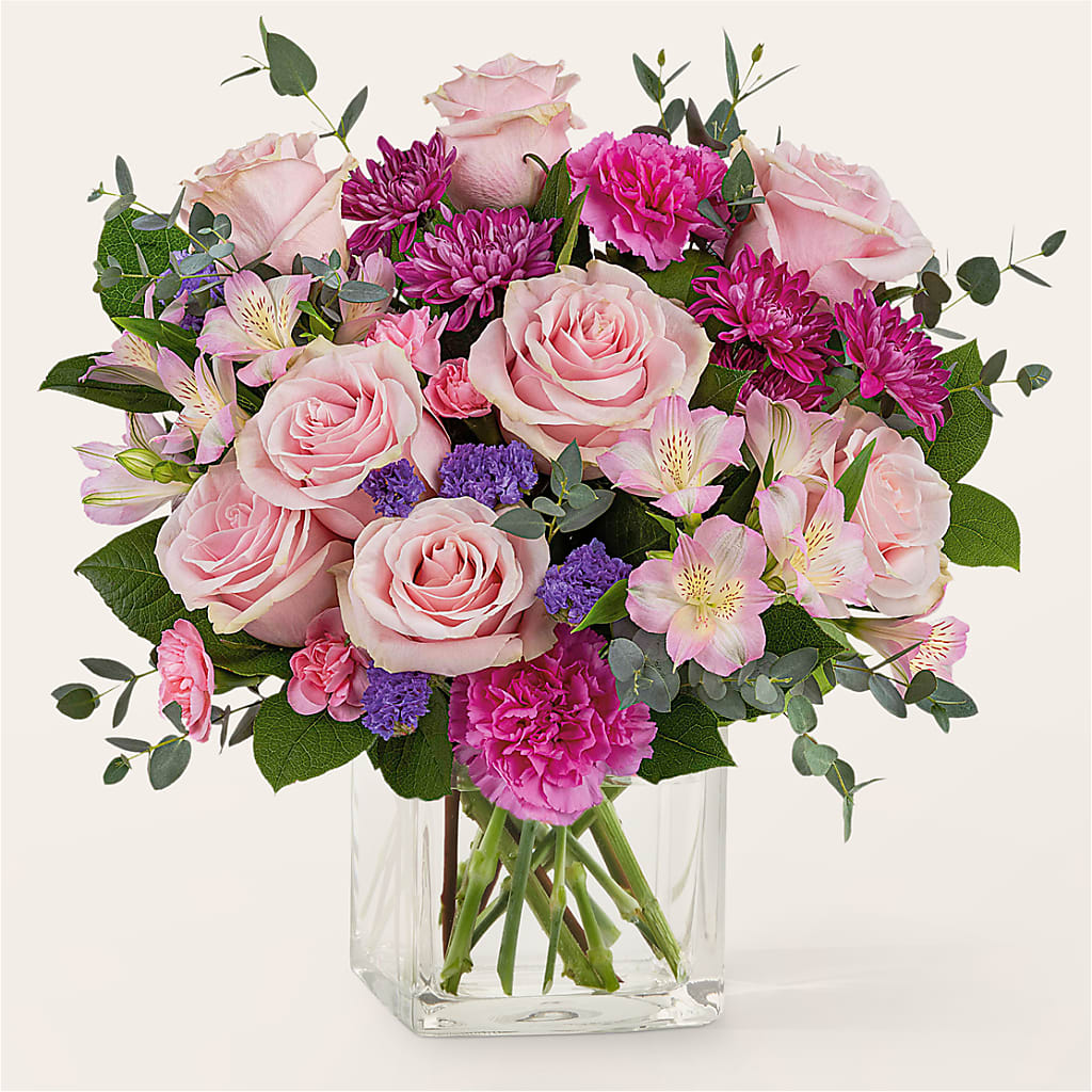 Rosy Radiance Bouquet – C & D FLORAL LTD, Pincher Creek AB
