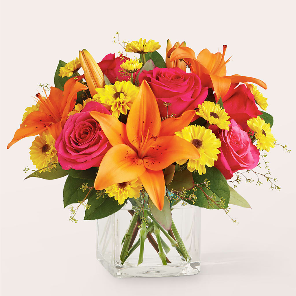 Neon Lights Bouquet – C & D FLORAL LTD, Pincher Creek AB