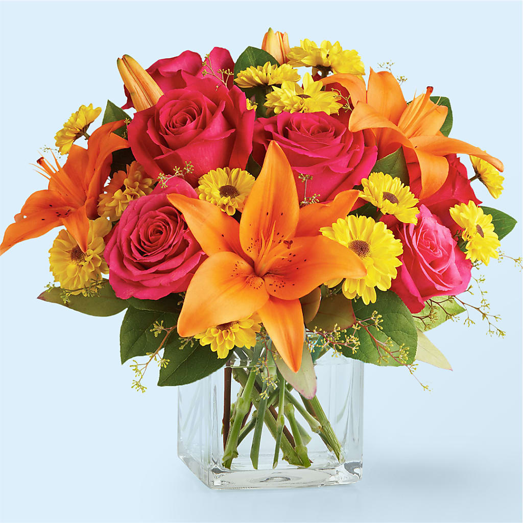 Neon Lights Bouquet – C & D FLORAL LTD, Pincher Creek AB