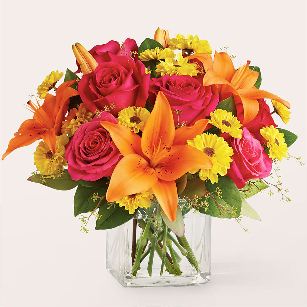 Neon Lights Bouquet – C & D FLORAL LTD, Pincher Creek AB