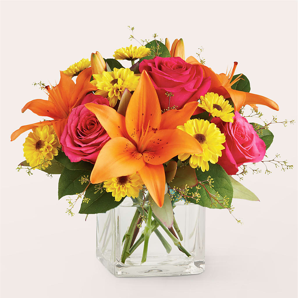 Neon Lights Bouquet – C & D FLORAL LTD, Pincher Creek AB