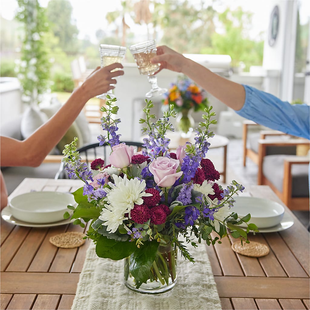 Violet Frost Bouquet – C & D FLORAL LTD, Pincher Creek AB