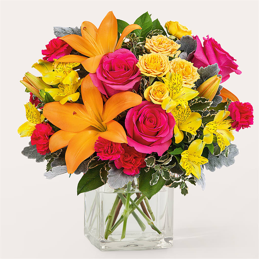 To the Tropics Bouquet – C & D FLORAL LTD, Pincher Creek AB