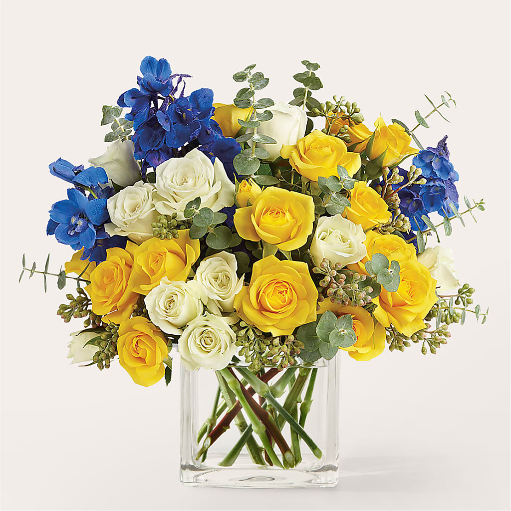 Sparkling Citrine Bouquet – C & D FLORAL LTD, Pincher Creek AB