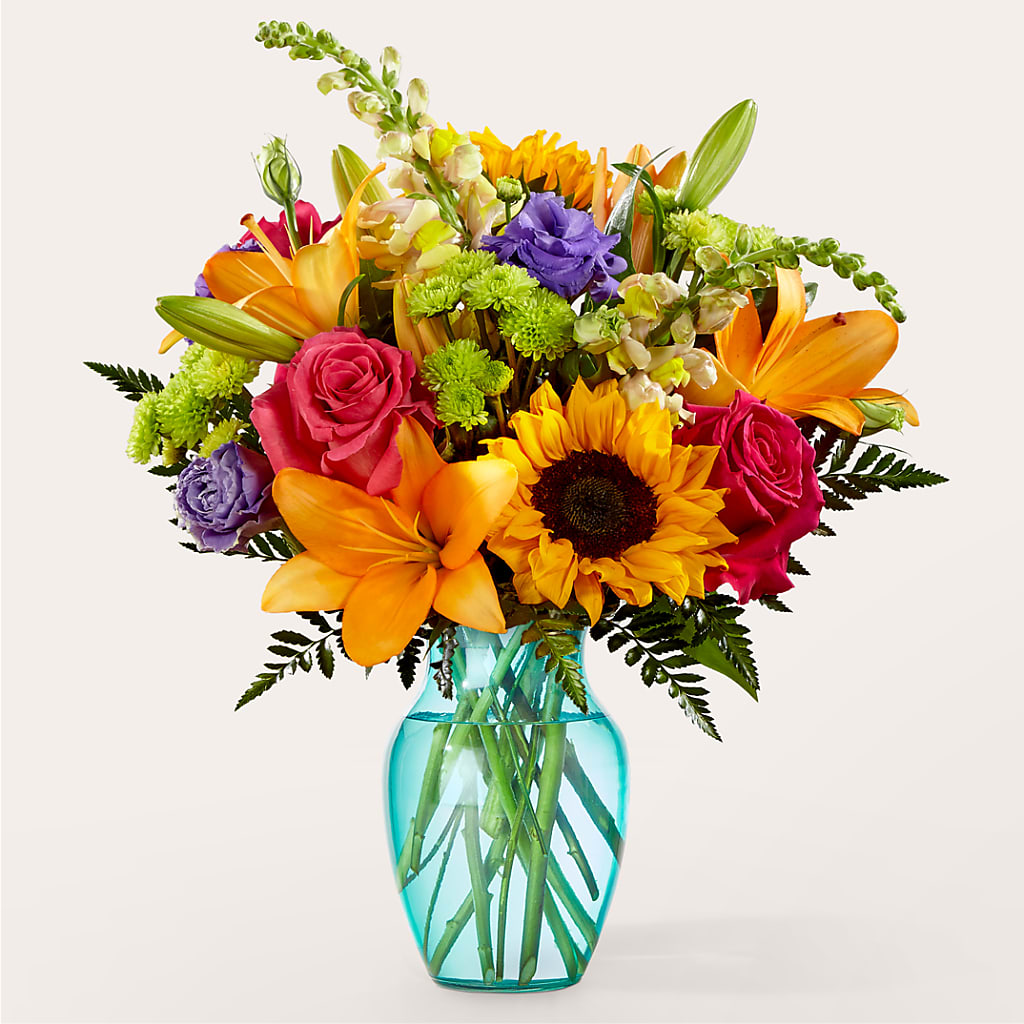 Double Rainbow Bouquet – C & D FLORAL LTD, Pincher Creek AB