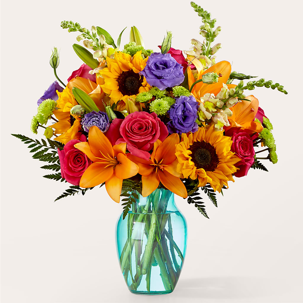 Double Rainbow Bouquet – C & D FLORAL LTD, Pincher Creek AB