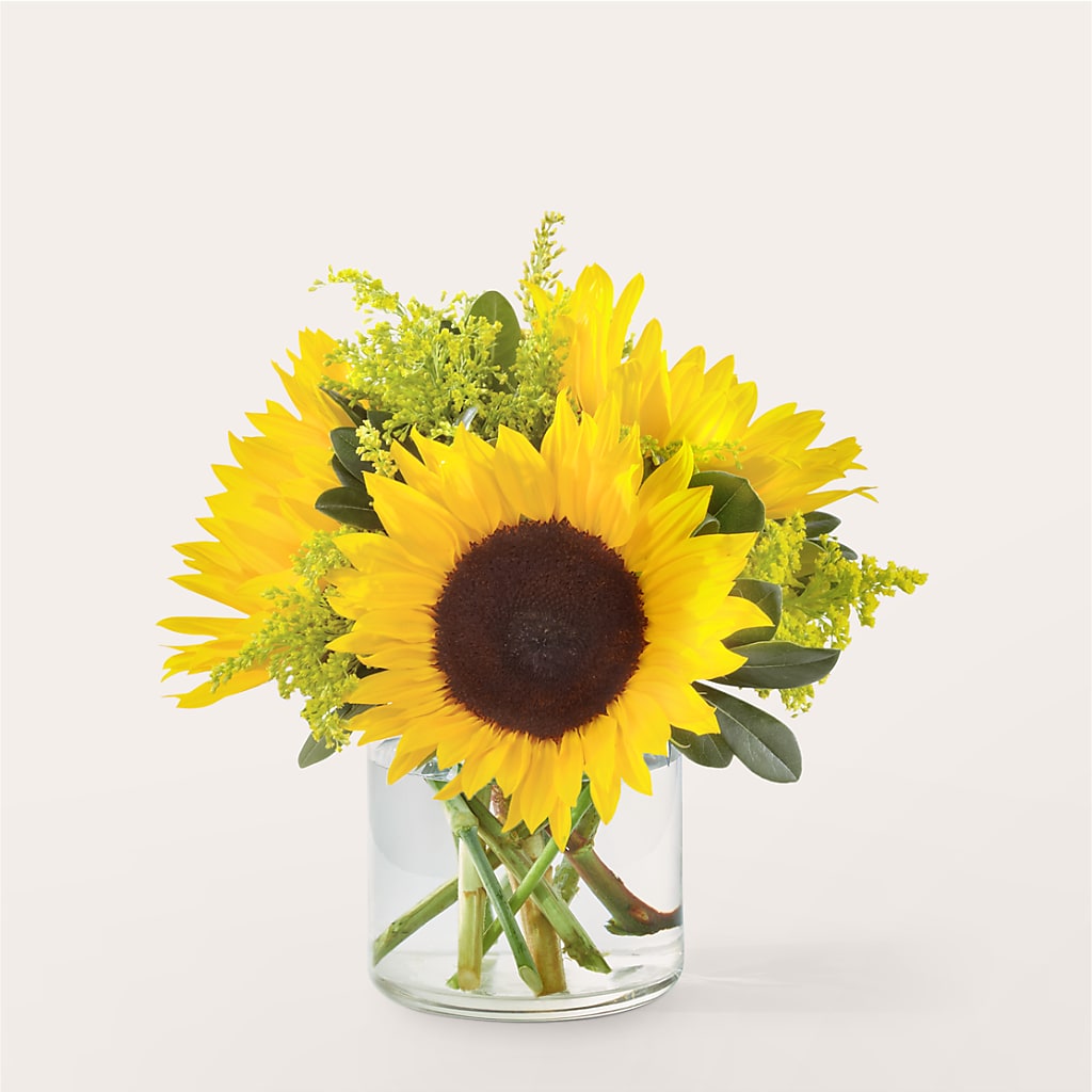 Beaming Sunflower Bouquet – C & D FLORAL LTD, Pincher Creek AB
