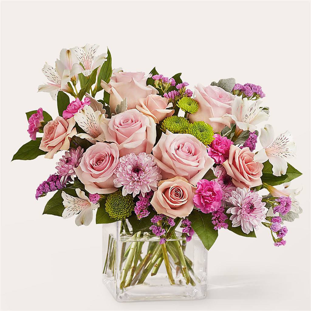 Pink Suede Bouquet – C & D FLORAL LTD, Pincher Creek AB