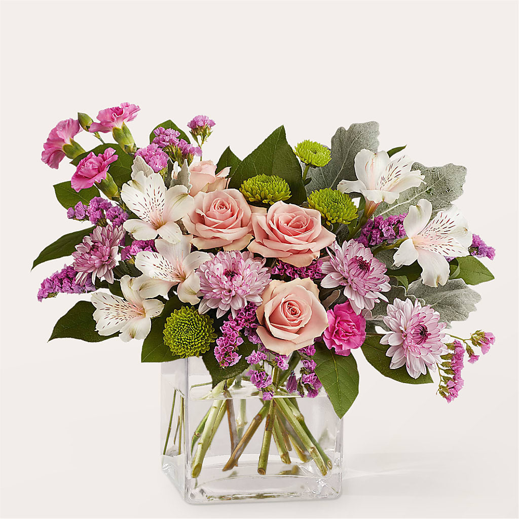 Pink Suede Bouquet – C & D FLORAL LTD, Pincher Creek AB