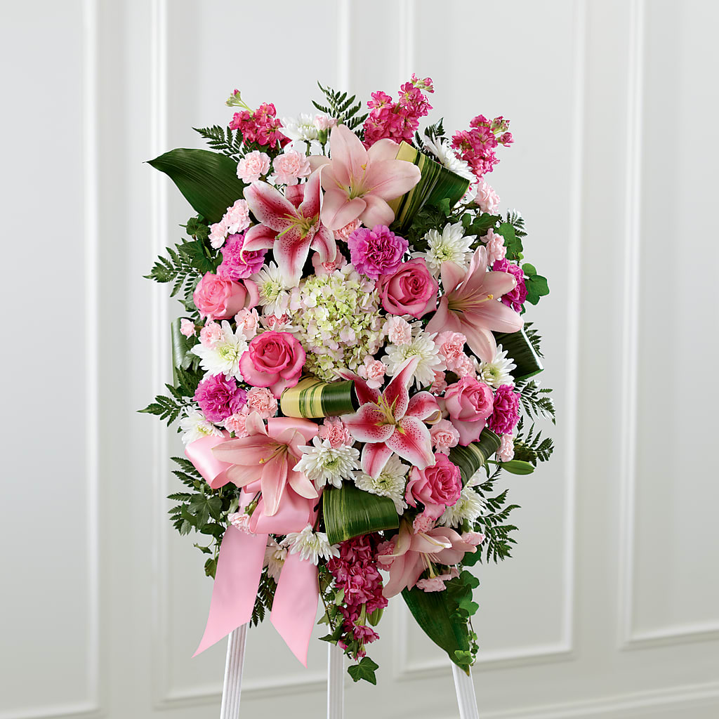 Comforting Standing Spray – C & D FLORAL LTD, Pincher Creek AB
