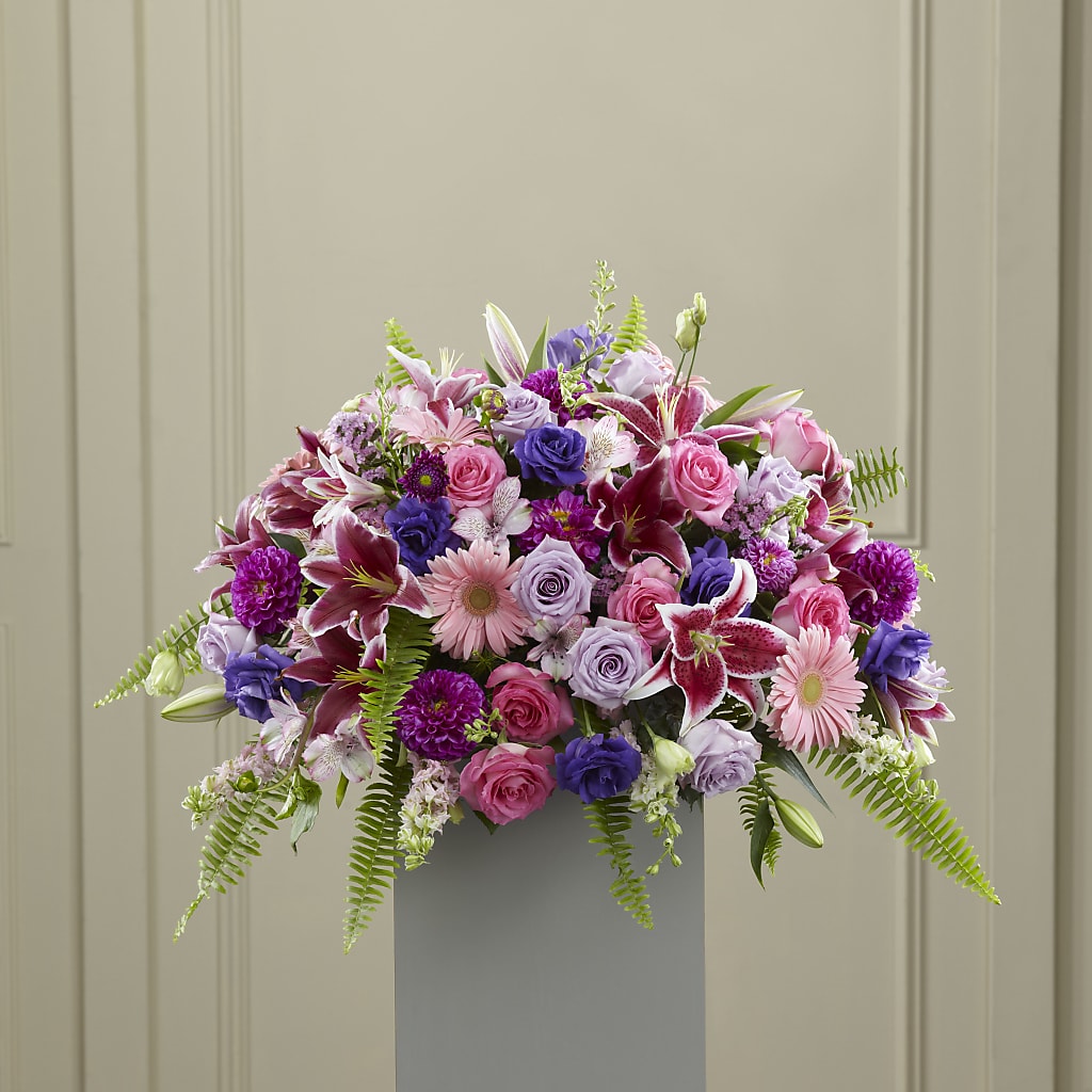 Fare Thee Well Pedestal – C & D FLORAL LTD, Pincher Creek AB