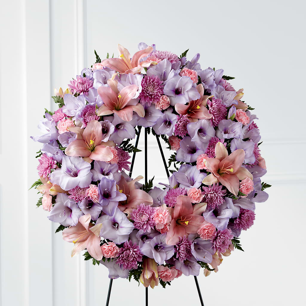 Beloved Friend Wreath – C & D FLORAL LTD, Pincher Creek AB