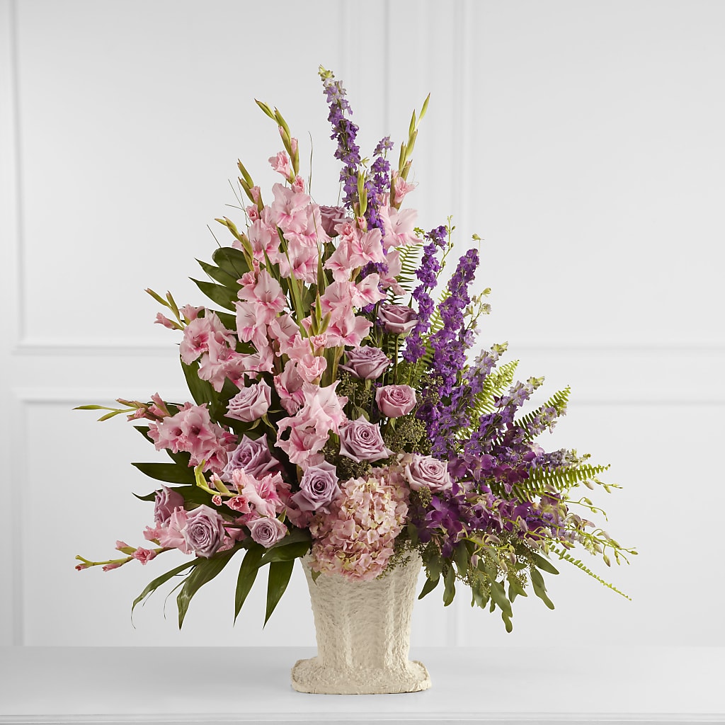 Flowing Garden Arrangement – C & D FLORAL LTD, Pincher Creek AB