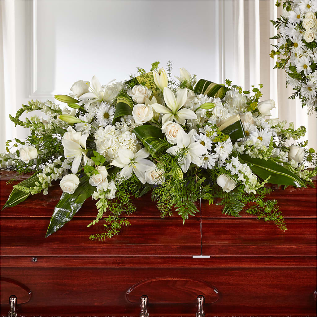 Abundance Casket Spray – C & D FLORAL LTD, Pincher Creek AB