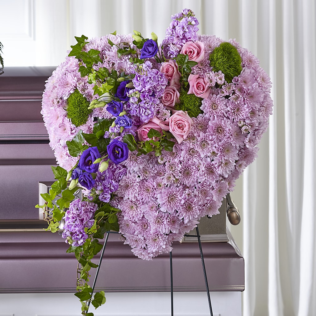 Treasured Love Standing Heart – C & D FLORAL LTD, Pincher Creek AB