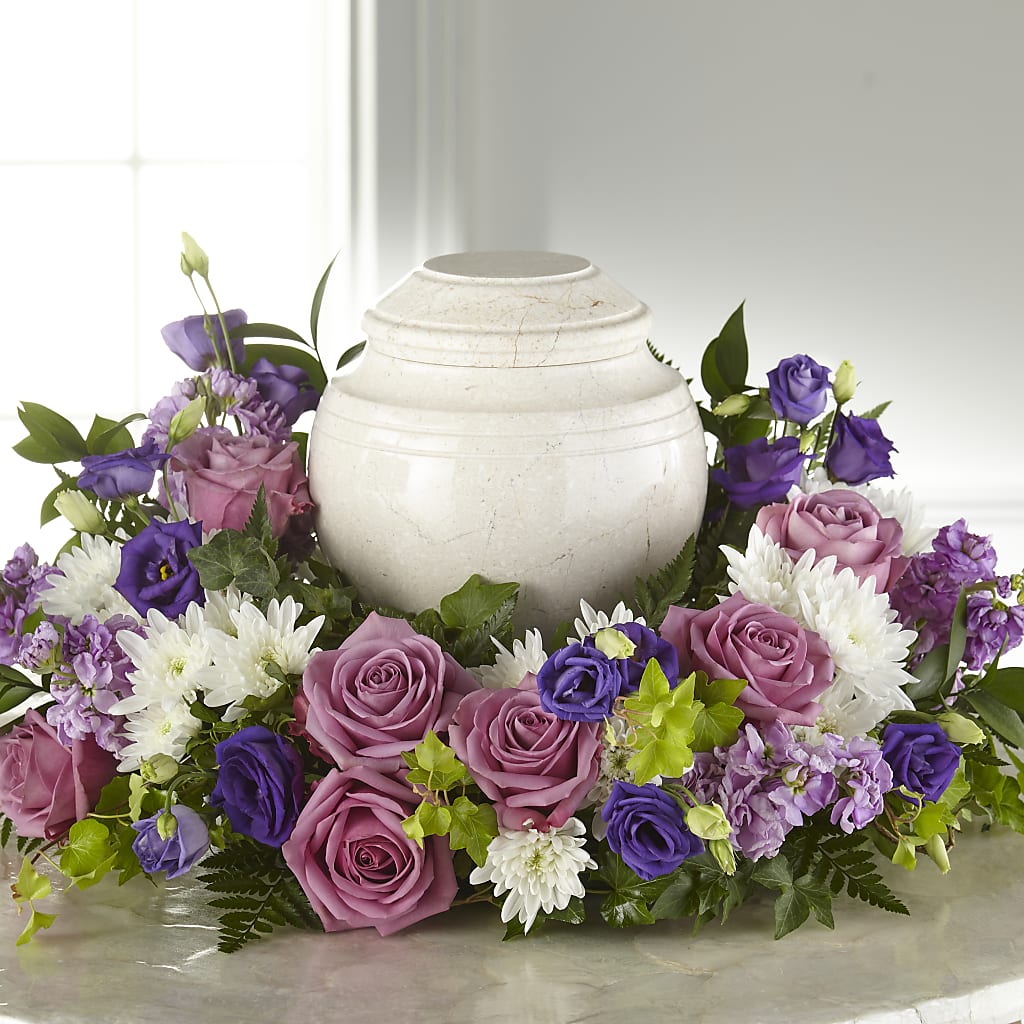 Blooming Sympathy Cremation Adornment – C & D FLORAL LTD, Pincher Creek AB