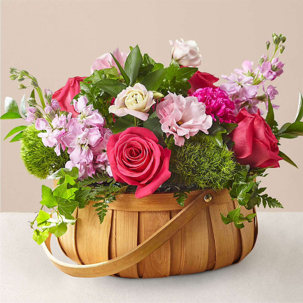 Radiance in Bloom Basket – C & D FLORAL LTD, Pincher Creek AB