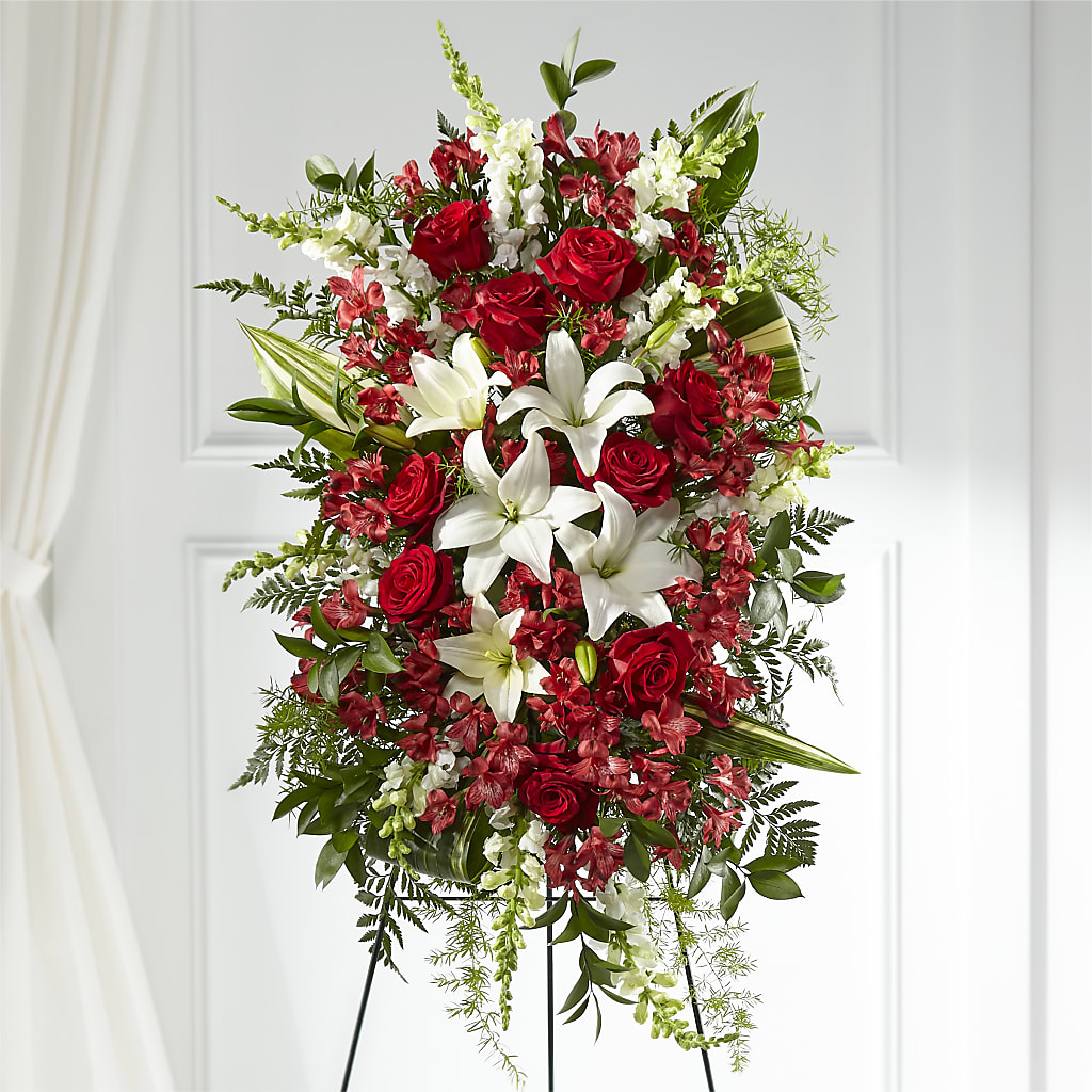 Everlasting Memory Standing Spray – C & D FLORAL LTD, Pincher Creek AB