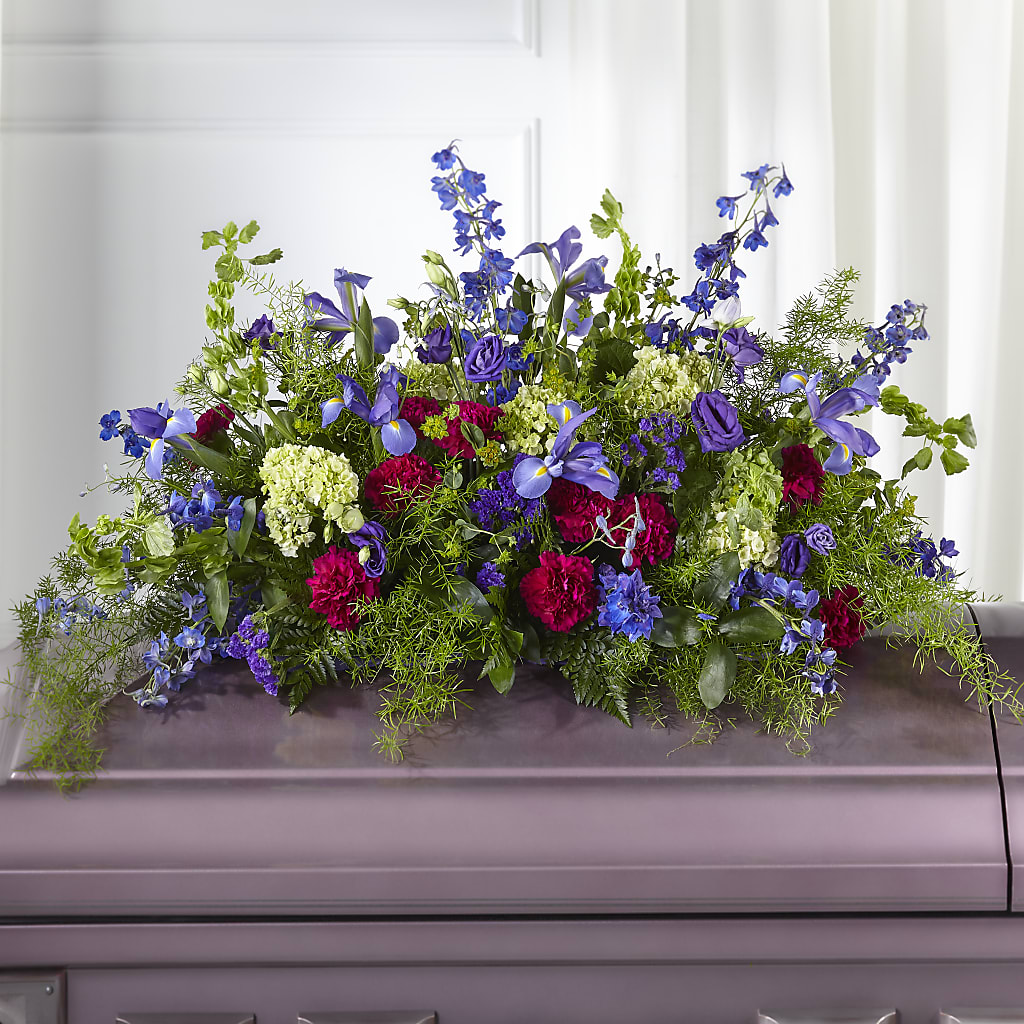 Always Treasured Casket Spray – C & D FLORAL LTD, Pincher Creek AB