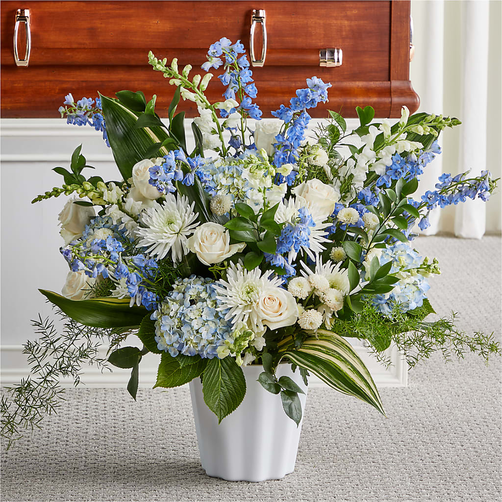 Everlasting Memories Floor Basket – C & D FLORAL LTD, Pincher Creek AB