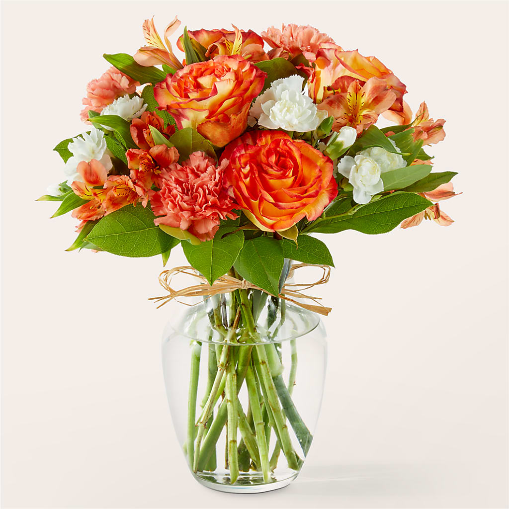 Apricot Glow Bouquet – C & D FLORAL LTD, Pincher Creek AB