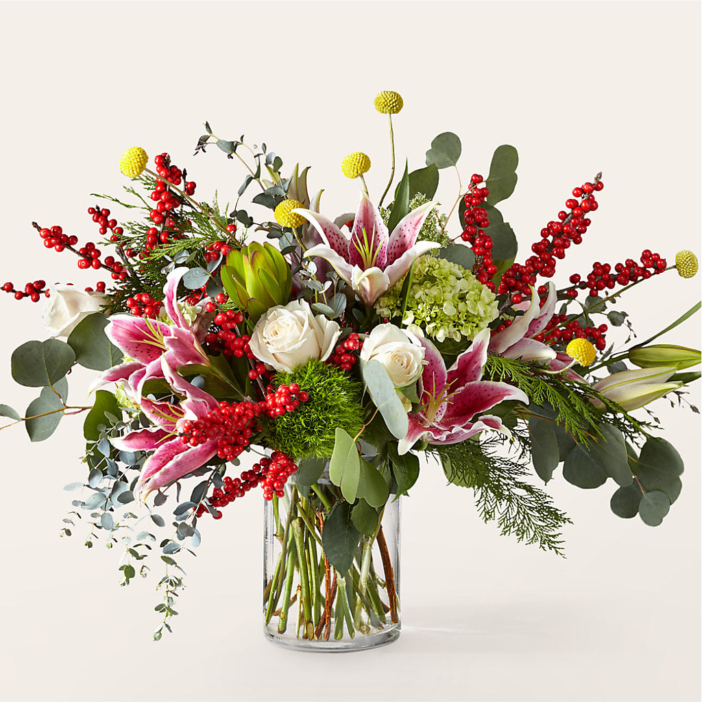 Berry & Bright Bouquet – C & D FLORAL LTD, Pincher Creek AB