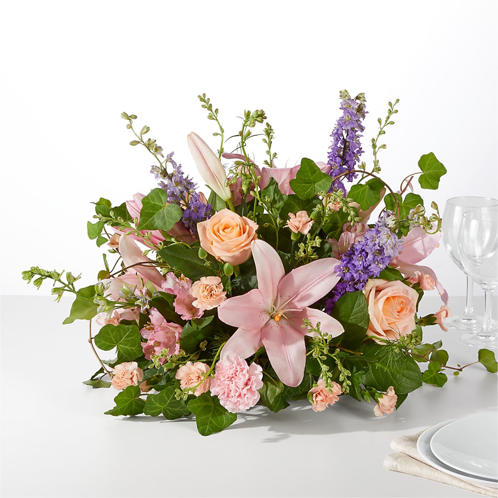 Blossom Time Centerpiece – C & D FLORAL LTD, Pincher Creek AB