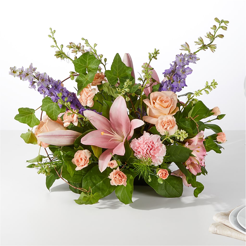 Blossom Time Centerpiece – C & D FLORAL LTD, Pincher Creek AB