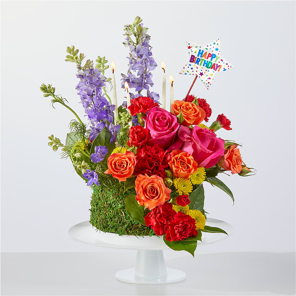 Best Year Yet Floral Cake – C & D FLORAL LTD, Pincher Creek AB