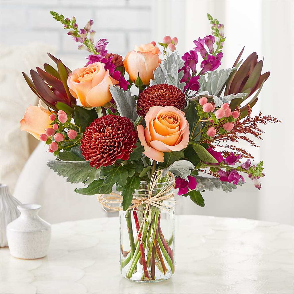Moody Hues Bouquet – C & D FLORAL LTD, Pincher Creek AB