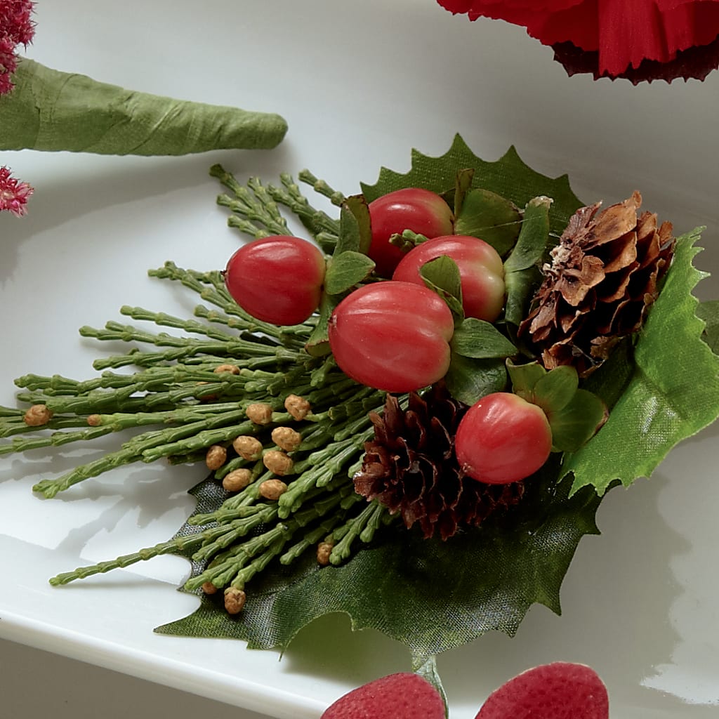Red Berry Boutonniere – C & D FLORAL LTD, Pincher Creek AB