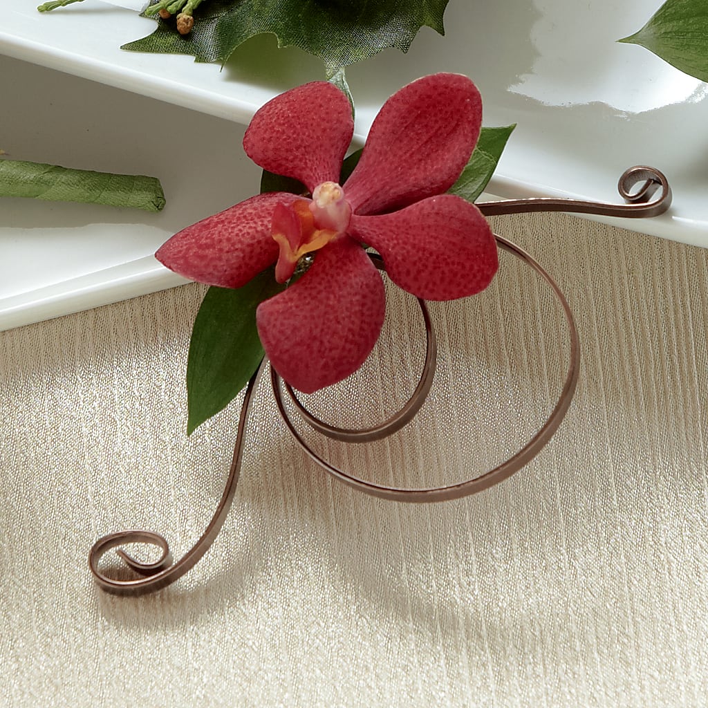 Red Mokara Boutonniere – C & D FLORAL LTD, Pincher Creek AB