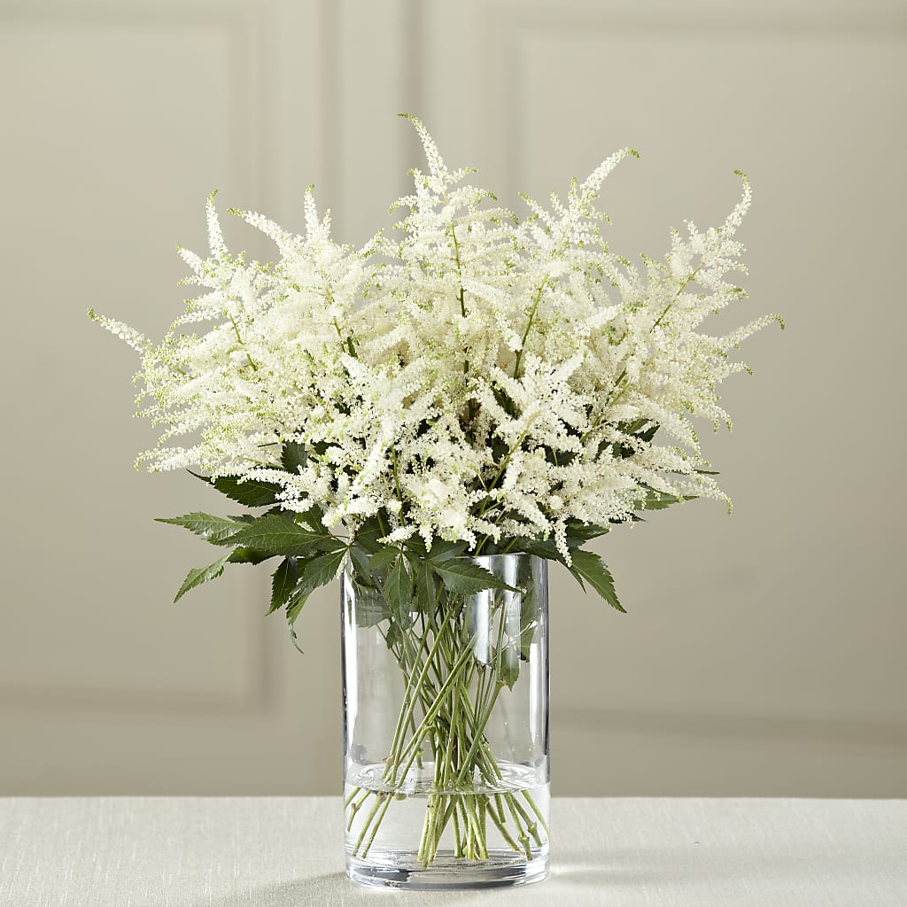 White Astilbe Bouquet – C & D FLORAL LTD, Pincher Creek AB
