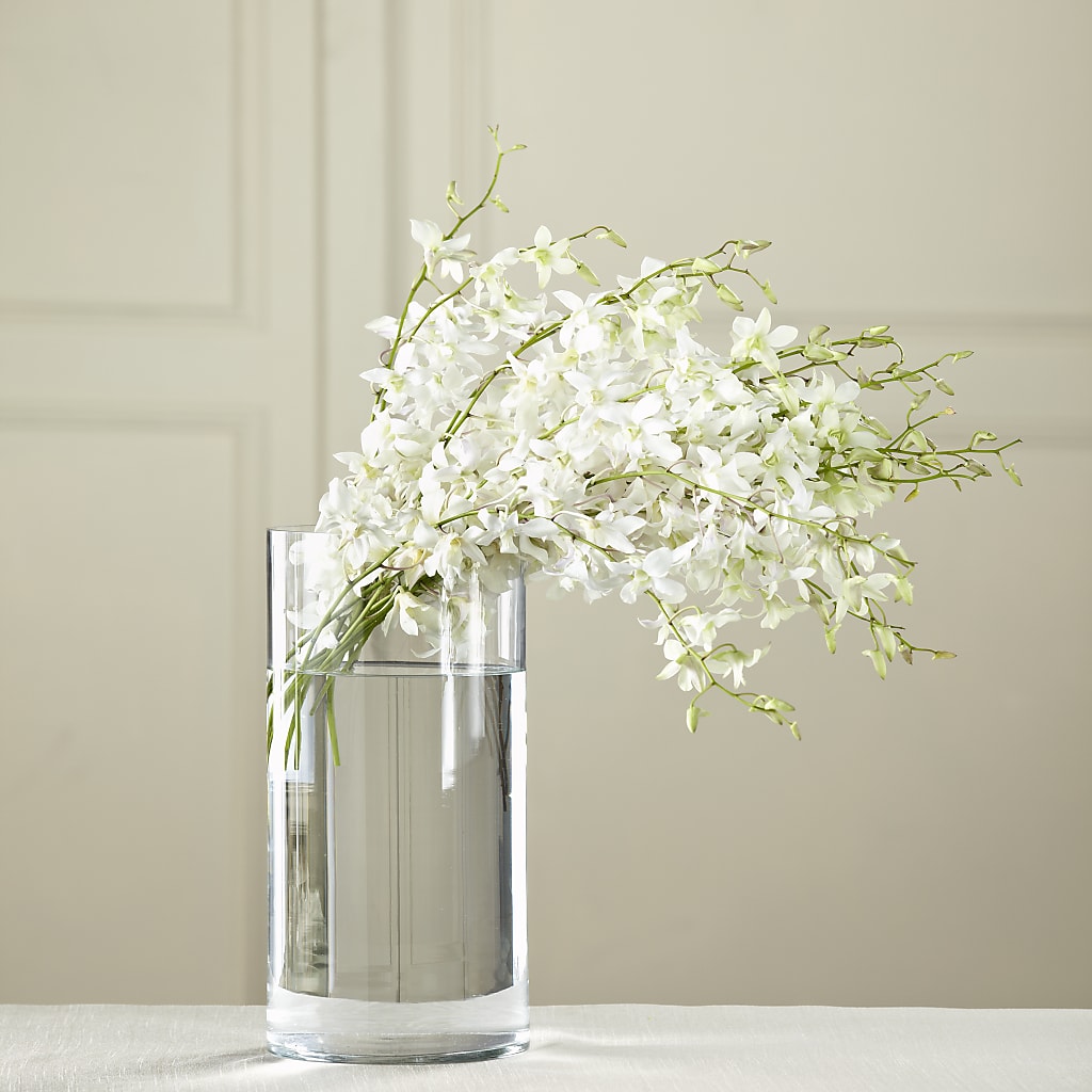 White Dendrobium Bouquet – C & D FLORAL LTD, Pincher Creek AB