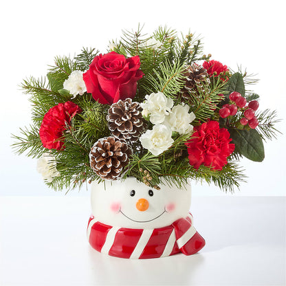 Jolly Snowman Bouquet – C & D FLORAL LTD, Pincher Creek AB