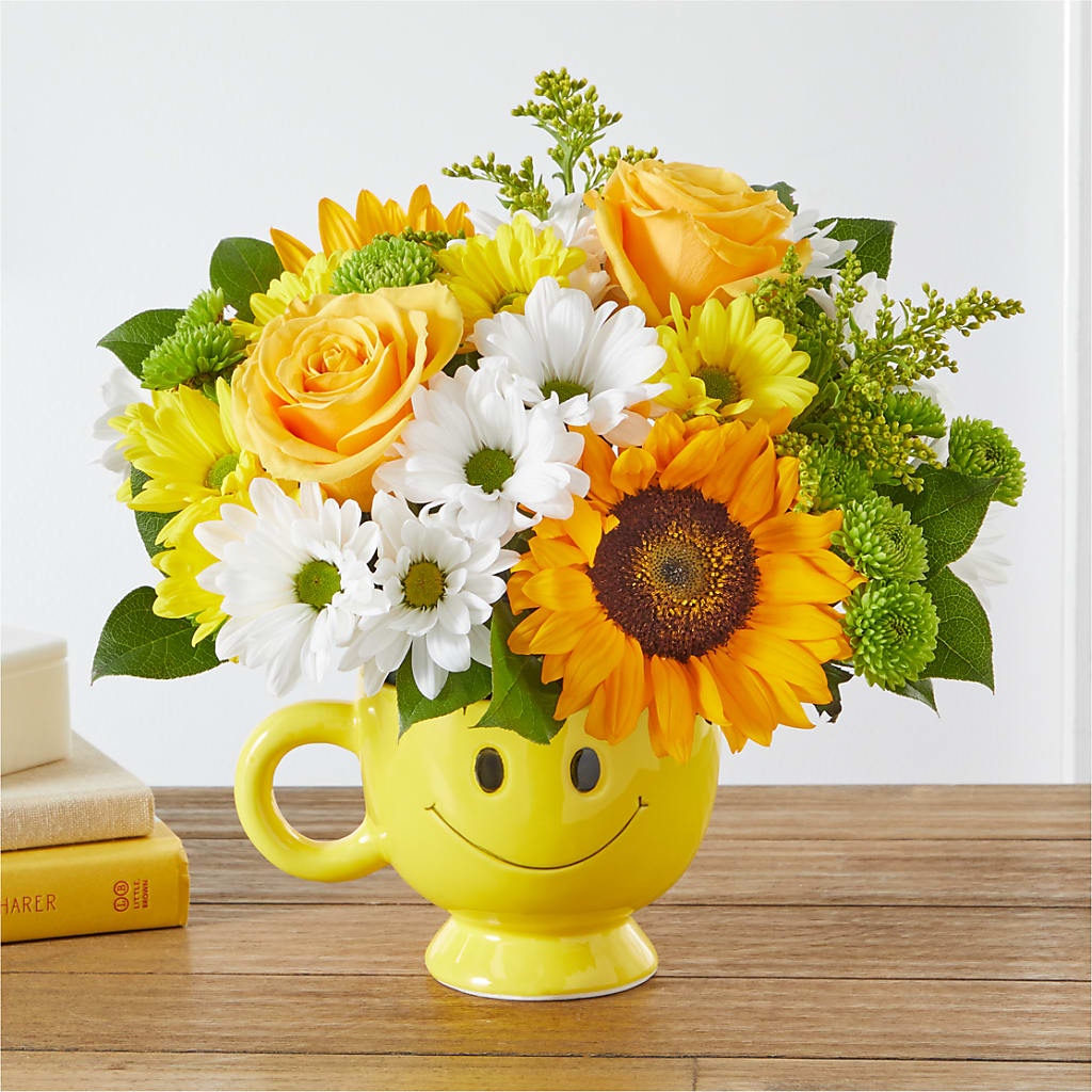 Be Happy Bouquet – C & D FLORAL LTD, Pincher Creek AB
