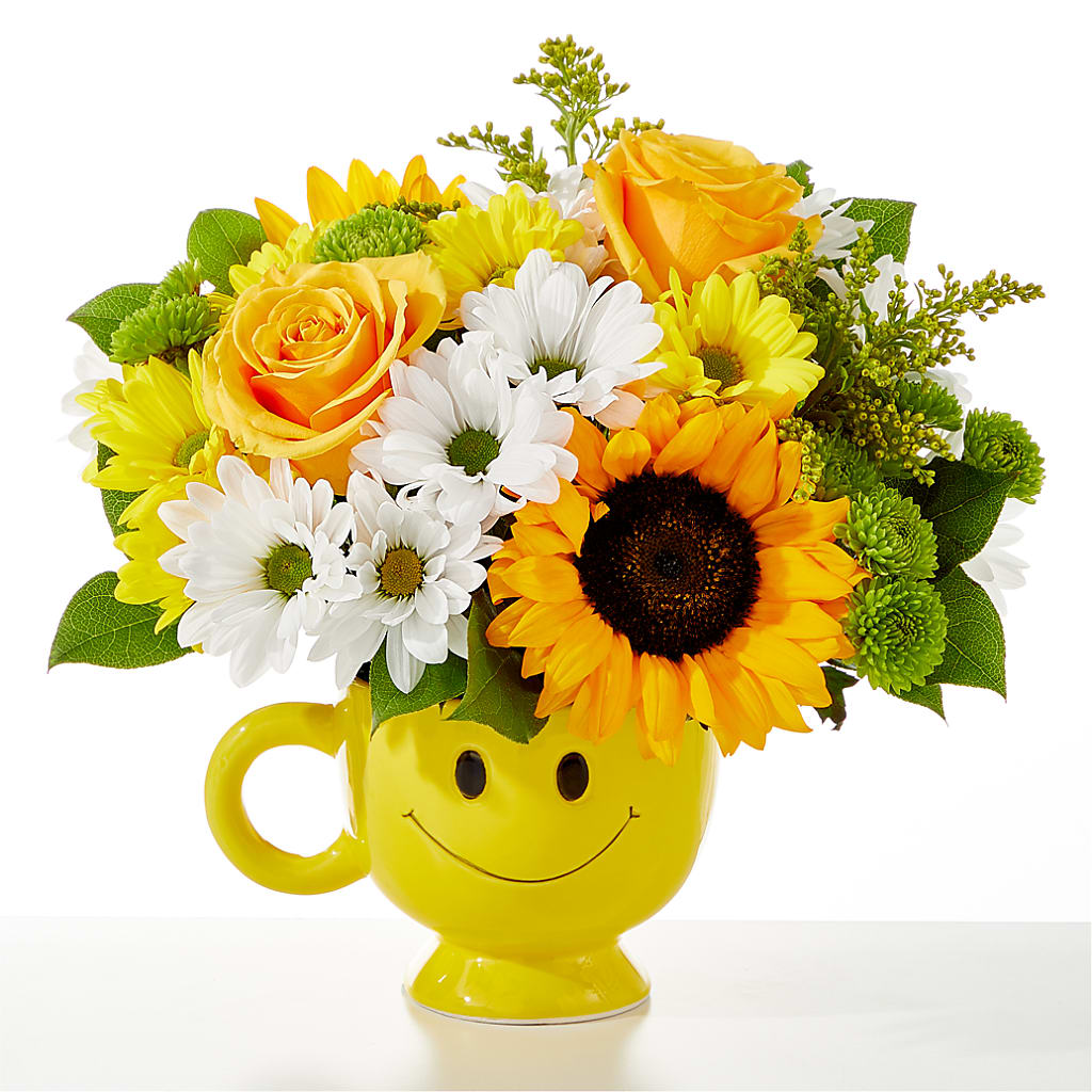 Be Happy Bouquet – C & D FLORAL LTD, Pincher Creek AB