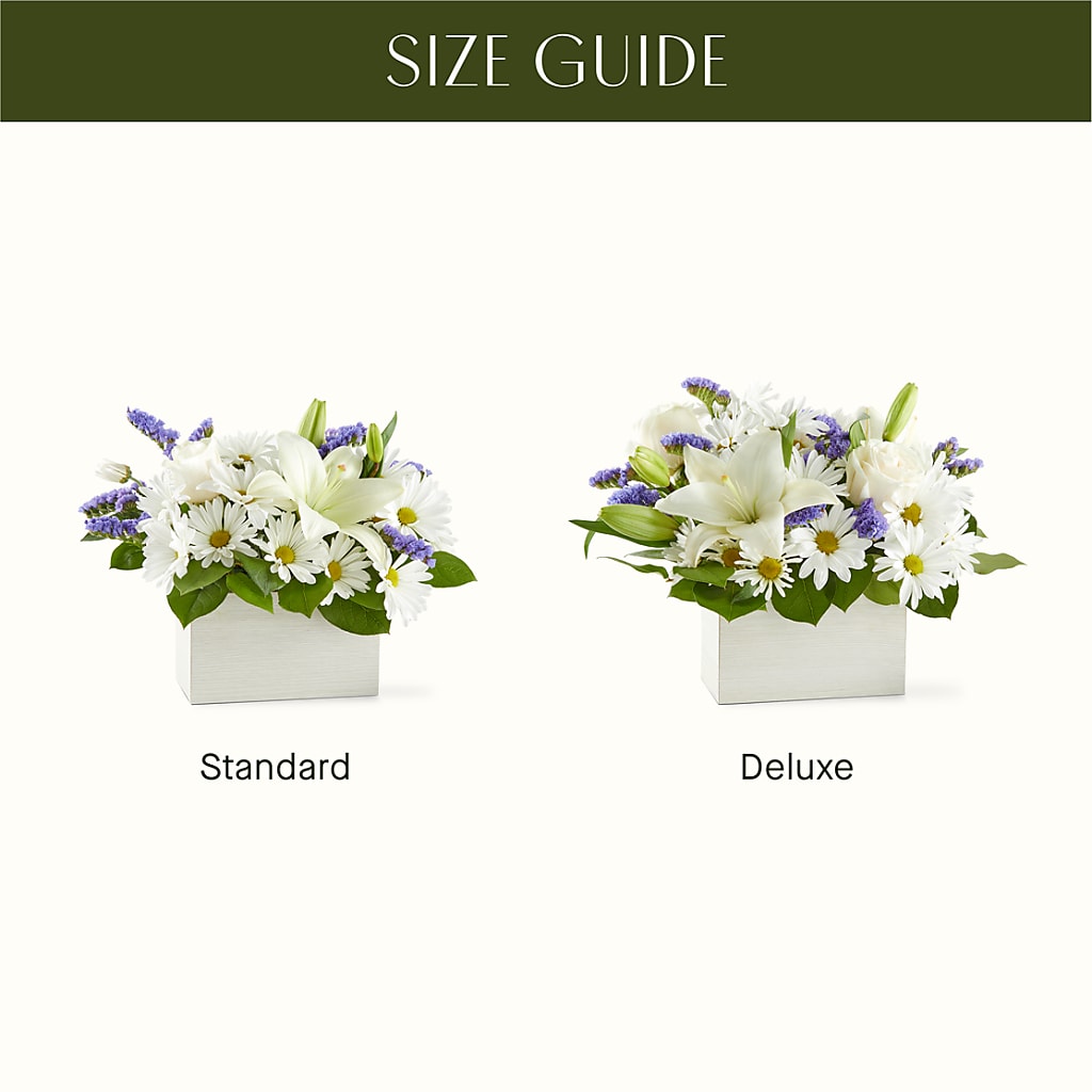 Beyond Blue Box Bouquet – C & D FLORAL LTD, Pincher Creek AB