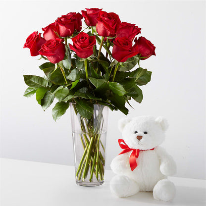 Romantic Long Stem Red Rose Bouquet Bundles – C & D FLORAL LTD, Pincher Creek AB