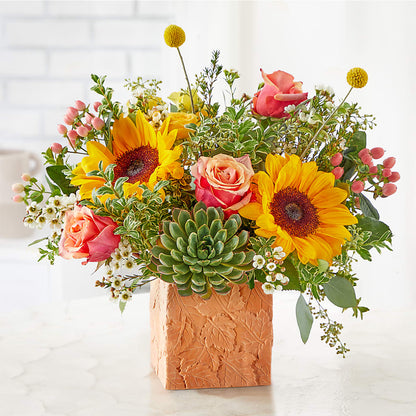 Sunflower Season Bouquet – C & D FLORAL LTD, Pincher Creek AB