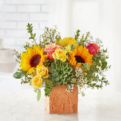 Sunflower Season Bouquet – C & D FLORAL LTD, Pincher Creek AB