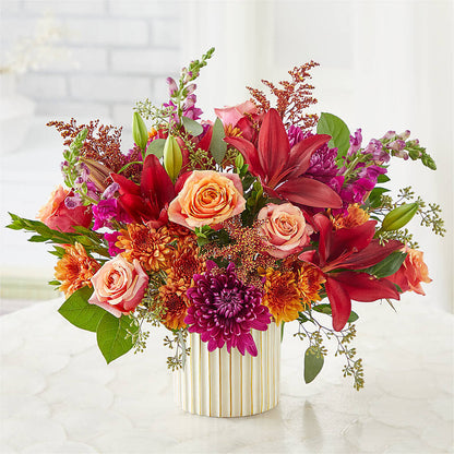 Burgundy Landscape Bouquet – C & D FLORAL LTD, Pincher Creek AB